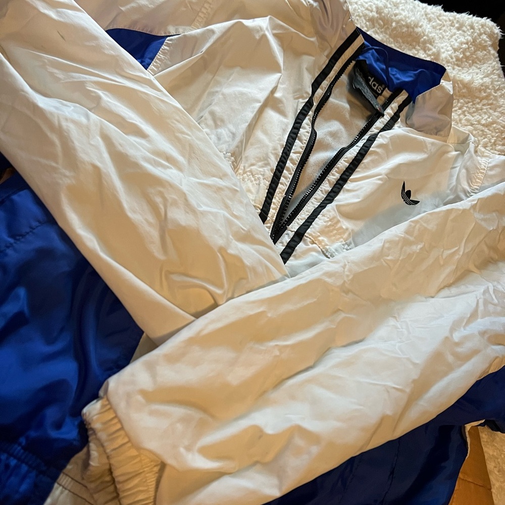 Vintage adidas wind breaker jacket